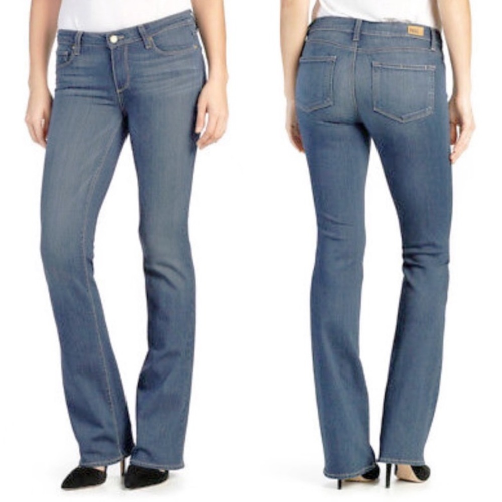 Paige Mid-rise Manhattan Bootcut 28